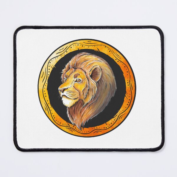 Item preview, Lion watercolor designed and sold by Motivburg.