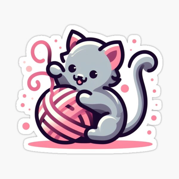 Funny kitty Sticker