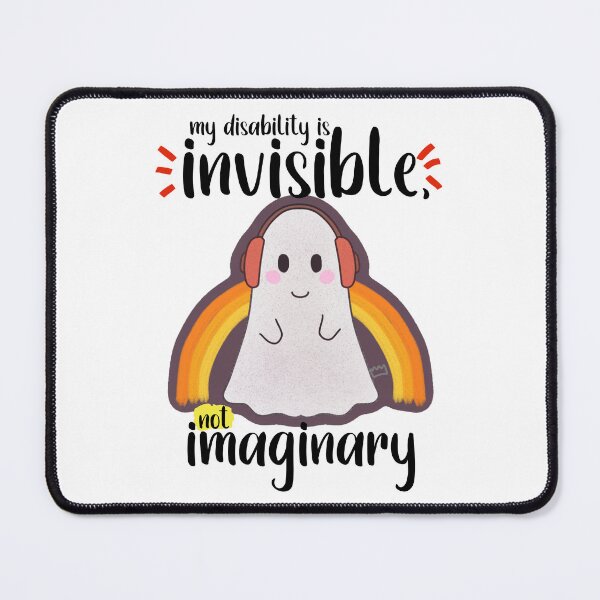 Item preview, Invisible disability, not imaginary designed and sold by divesca.