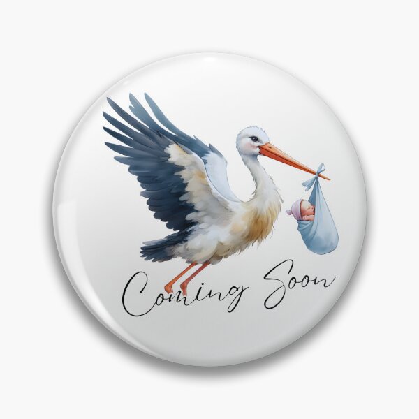 Item preview, THE STORK AND BABY! designed and sold by DESIGNMOL.