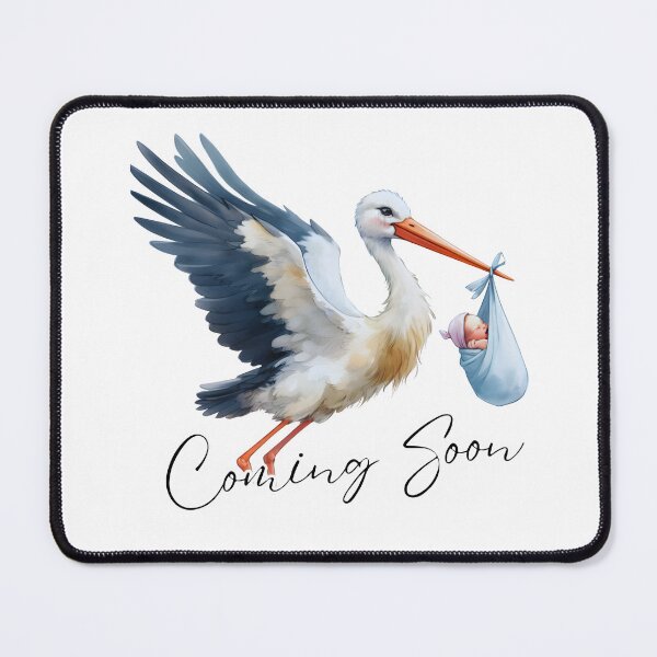 Item preview, THE STORK AND BABY! designed and sold by DESIGNMOL.