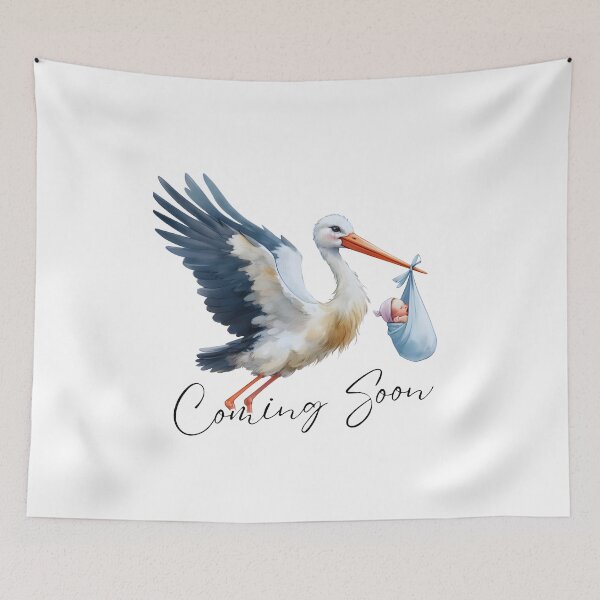 Item preview, THE STORK AND BABY! designed and sold by DESIGNMOL.