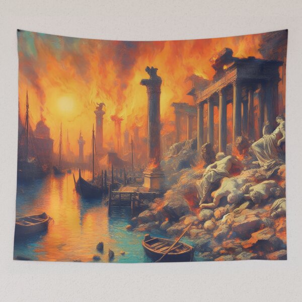 Item preview, The Fall of Rome designed and sold by ClassicRetroism.
