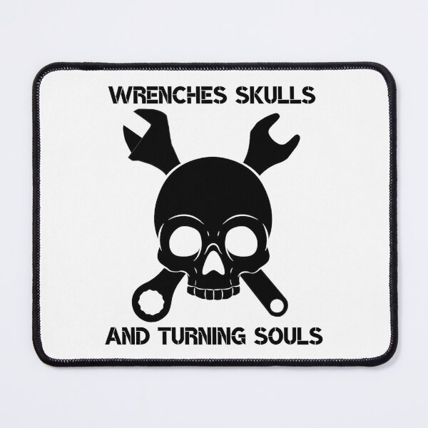Item preview, Wrenches Skulls And Turning Souls. Skull mechanic. designed and sold by Jakubos.