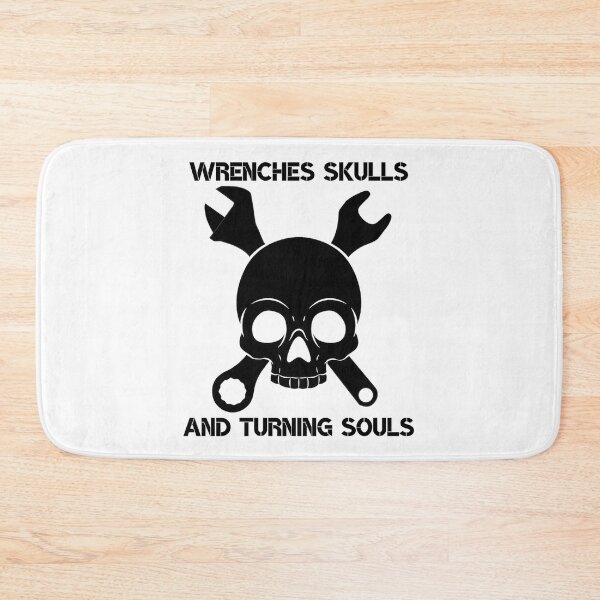 Item preview, Wrenches Skulls And Turning Souls. Skull mechanic. designed and sold by Jakubos.