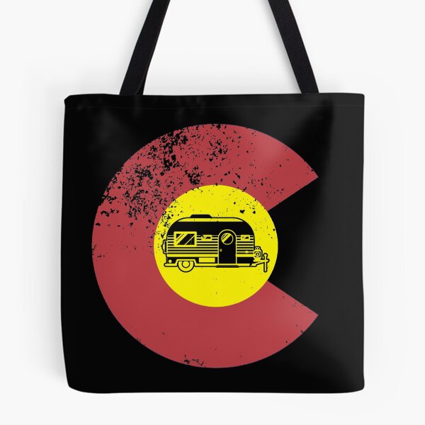 Item preview, Colorado Camper Shirt Love Glamping Distressed Gear designed and sold by DynamicDesign.