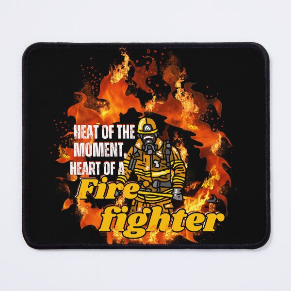 Item preview, Heat of the Moment, Heart of a Firefighter designed and sold by CasmariaOnlineShop -.