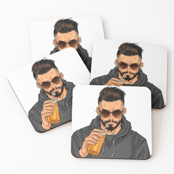Item preview, uncomplicated boy drinking juice designed and sold by Camilo Torres Flores.