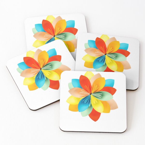 Item preview, Multicolored flower design designed and sold by BlesstB.