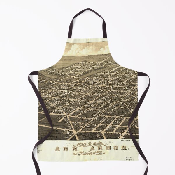 Item preview, Ann Arbor, Michigan (1880) designed and sold by allhistory.