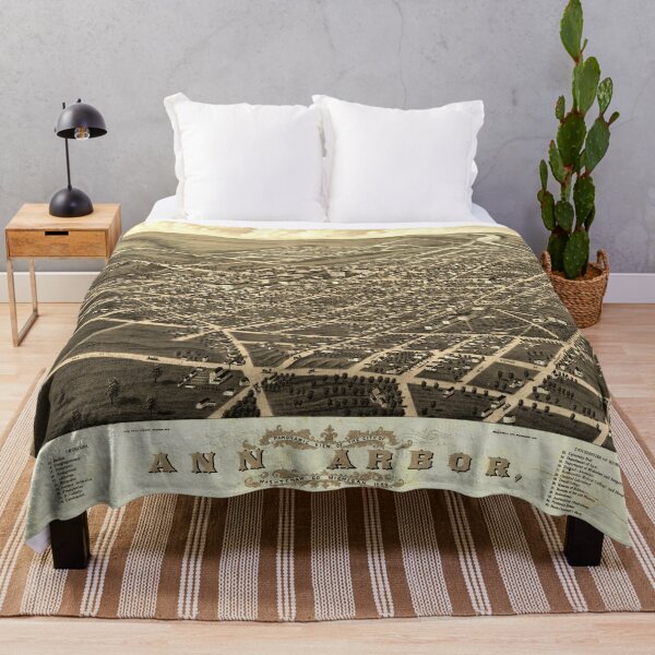 Item preview, Ann Arbor, Michigan (1880) designed and sold by allhistory.