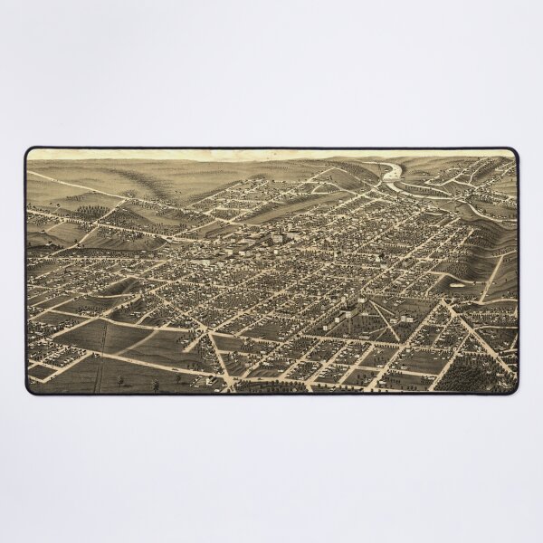 Item preview, Ann Arbor, Michigan (1880) designed and sold by allhistory.
