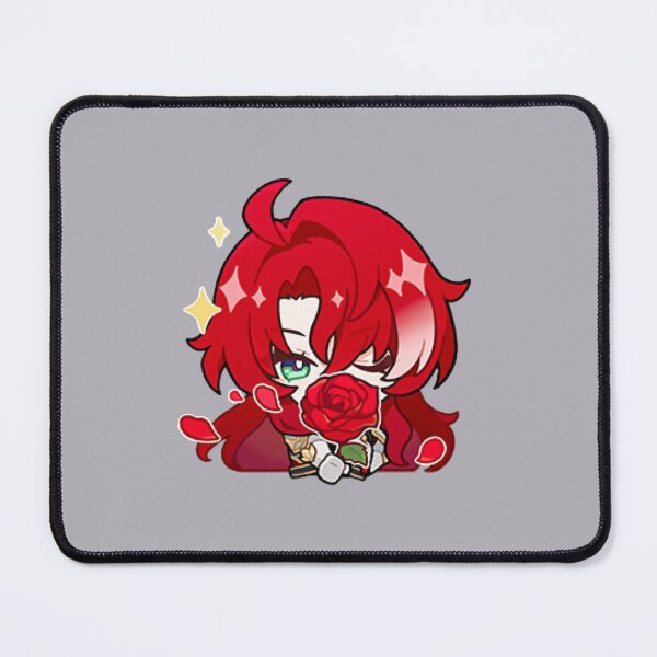 Item preview, Argenti | Honkai: Star Rail Sticker "Rose" designed and sold by Asiapenguin.