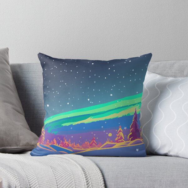 Item preview, Winter night, aurora designed and sold by Blueberry Shake.