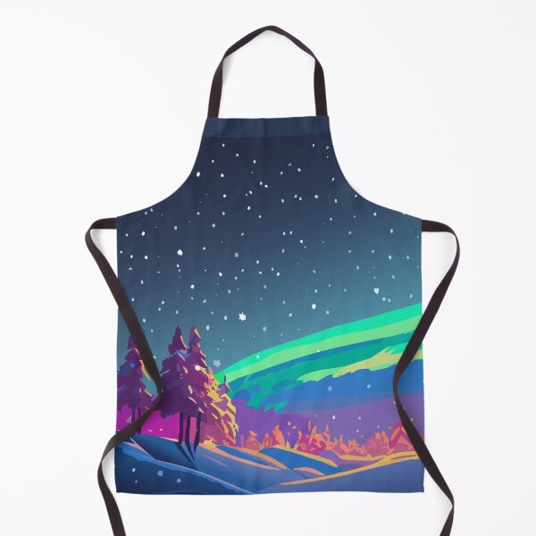 Item preview, Winter night, aurora designed and sold by Blueberry Shake.