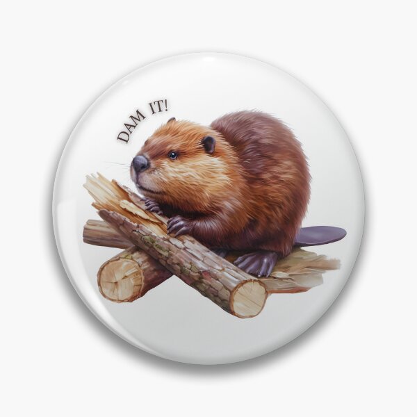 Item preview, BEAVER - "DAM IT" designed and sold by DESIGNMOL.