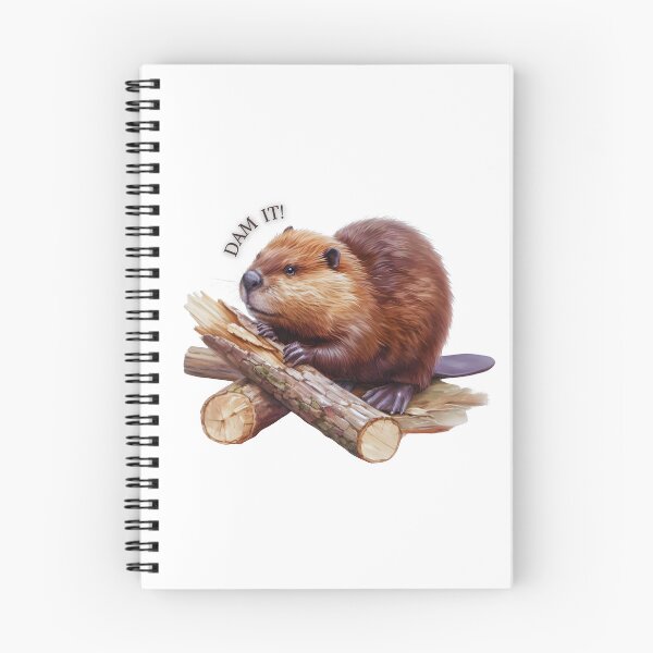 Item preview, BEAVER - "DAM IT" designed and sold by DESIGNMOL.