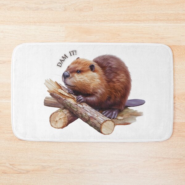 Item preview, BEAVER - "DAM IT" designed and sold by DESIGNMOL.