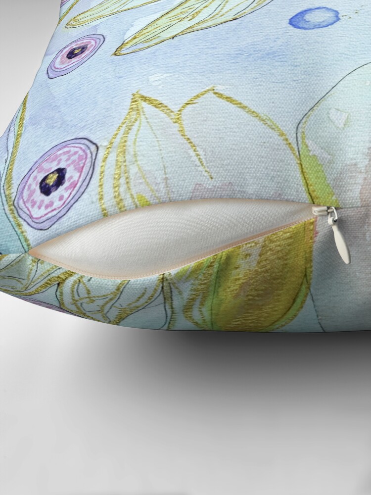 Thumbnail 2 of 4, Pillow, Dragonflys in my garden designed and sold by BirgitteB.