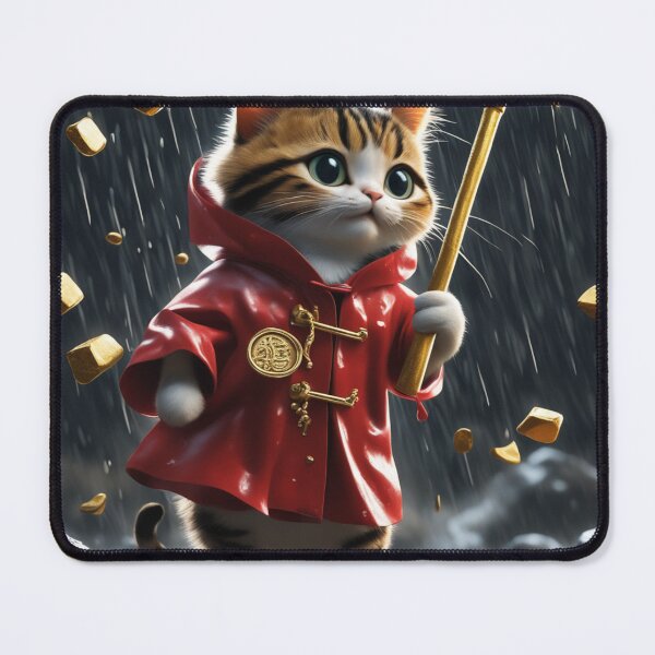 Item preview, Cat and gold hammer designed and sold by pedrogom.