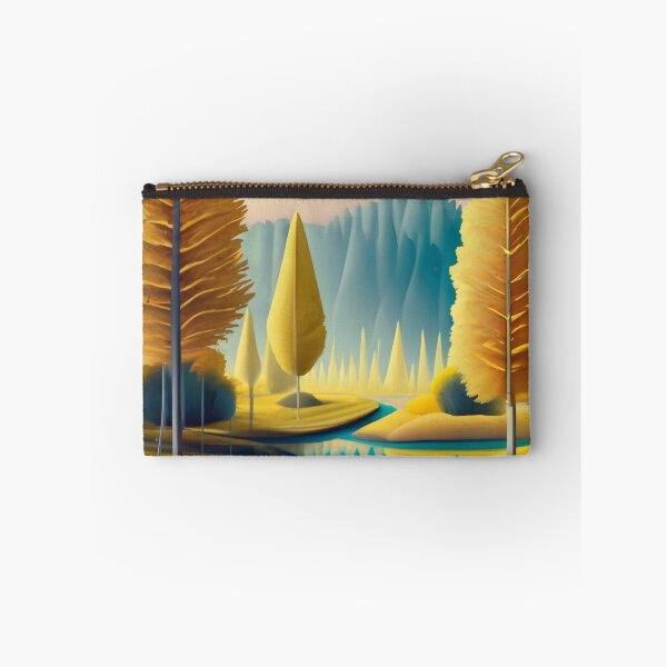 Item preview, Golden Dreams: Surreal Yellow Forest designed and sold by WhimsyRealm.