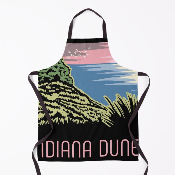 Item preview, Pink Sunset Indiana Dunes Poster designed and sold by indianadunes.