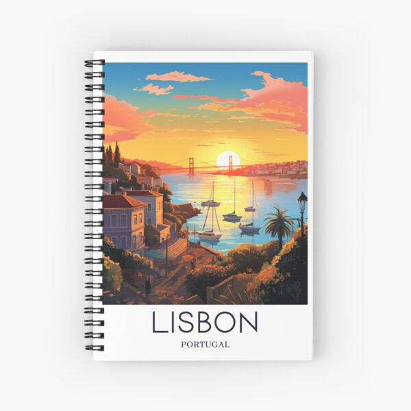 Aperçu de l'œuvre A Pop Art Travel Print of Lisbon - Portugal  créée et vendue par StudioRedKoala.