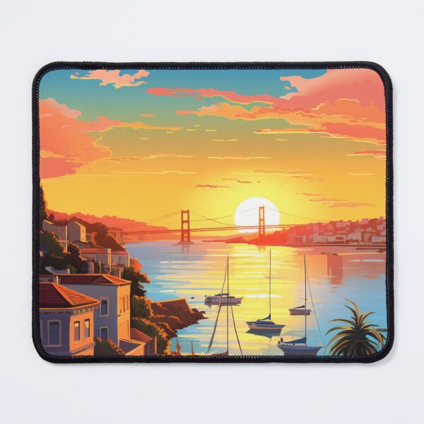 Item preview, A Pop Art Travel Print of Lisbon - Portugal designed and sold by StudioRedKoala.