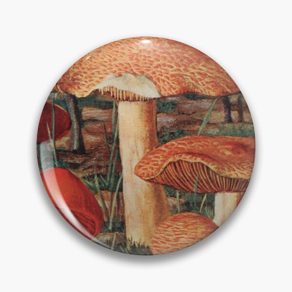 Item preview, Scarlet Woodland Vintage Mushrooms  designed and sold by InnerCitadel.