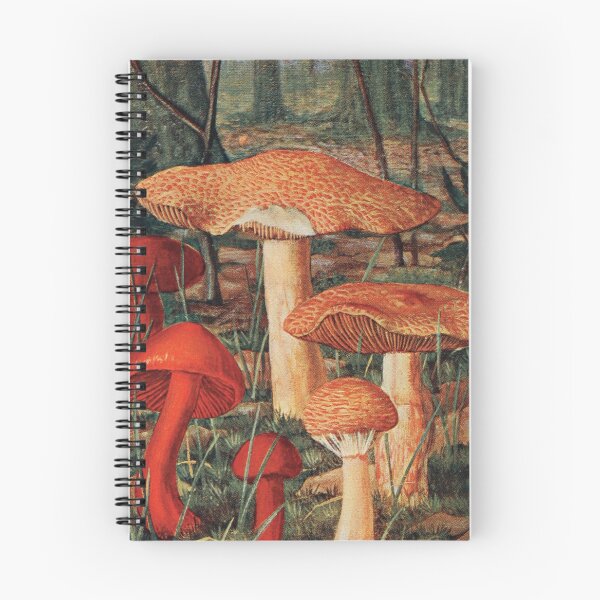 Item preview, Scarlet Woodland Vintage Mushrooms  designed and sold by InnerCitadel.