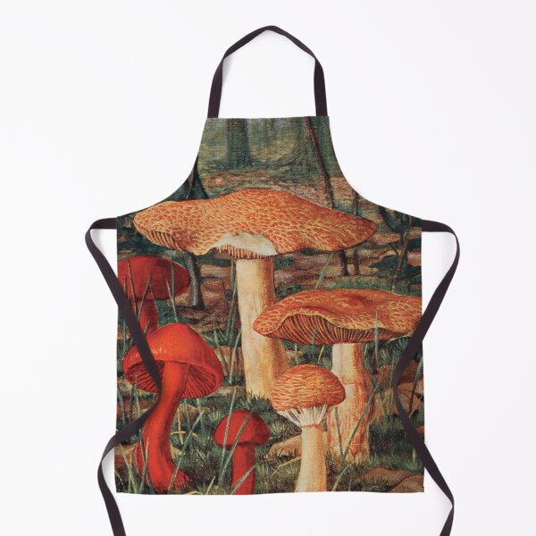 Item preview, Scarlet Woodland Vintage Mushrooms  designed and sold by InnerCitadel.