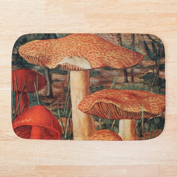 Item preview, Setas vintage del bosque escarlata designed and sold by InnerCitadel.