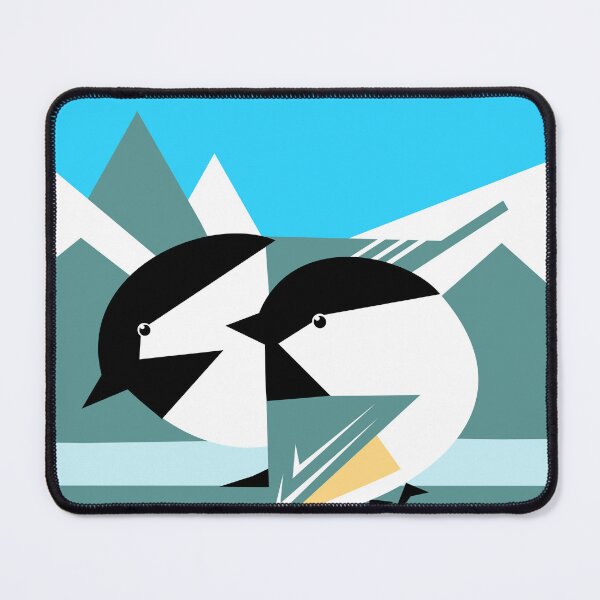 Item preview, Geometric Abstract Chickadee Art designed and sold by studioart.