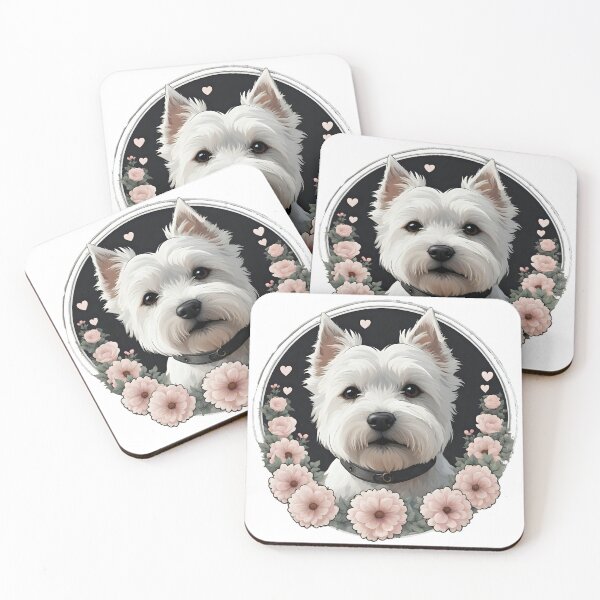 Item preview, Adorable West Highland Terrier designed and sold by Kaleddis.