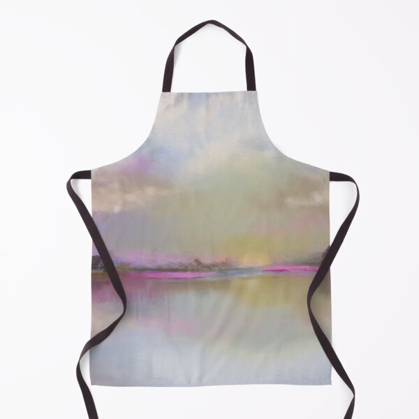 Item preview, Paisaje marino abstracto con nubes y reflejos de agua. designed and sold by Jane Domenech.
