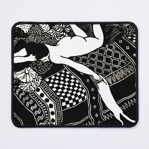 Item preview, Laziness (woman in bed with her cat), by Félix Vallotton designed and sold by Gabriel S.