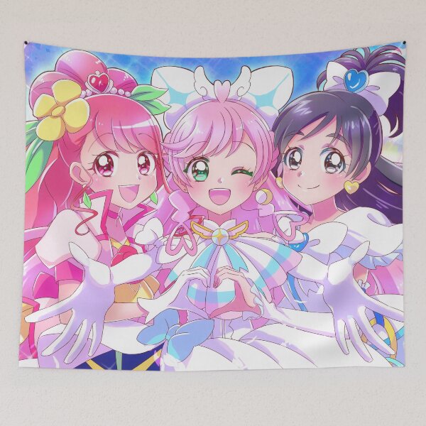 Item preview,  Futari wa Precure, Healin'Good♥Precure, Hirogaru Sky! Precure, Precure All Stars, Yukishiro Honoka, Cure White, Cure Grace, Hanadera Nodoka, Nijigaoka Mashiro, designed and sold by AbominationShop.