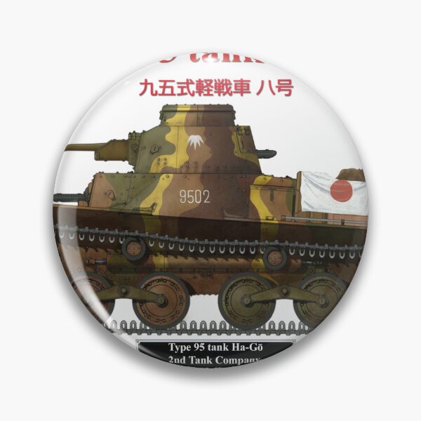 Item preview, Japanese tank Ha-Go, 7th Tank Regiment, Philippines 1941/42 designed and sold by marwaj1967.