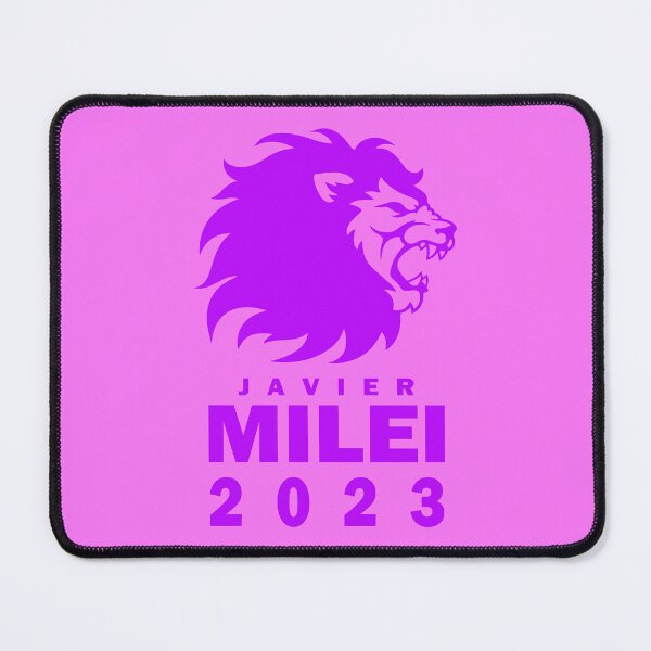 Item preview, Javier Milei Campaign Banner Violet designed and sold by LibertarioARG.