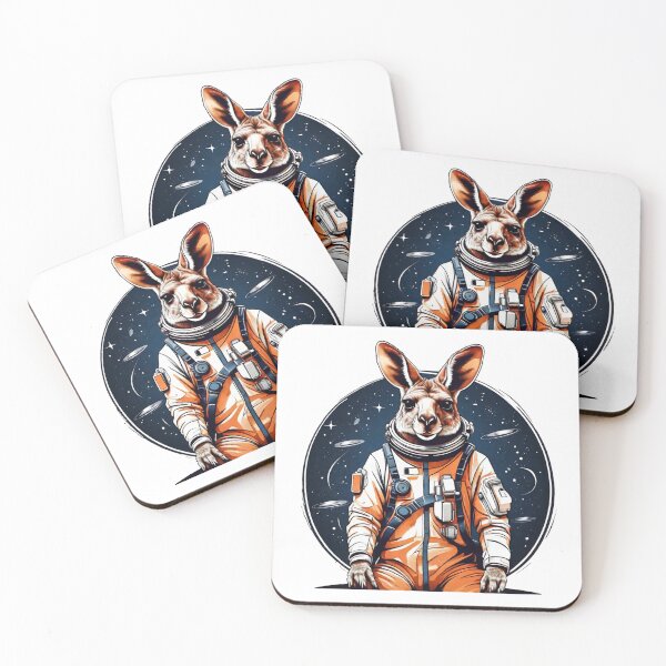 Item preview, KANGAROO ASTRONAUT designed and sold by PGAart.