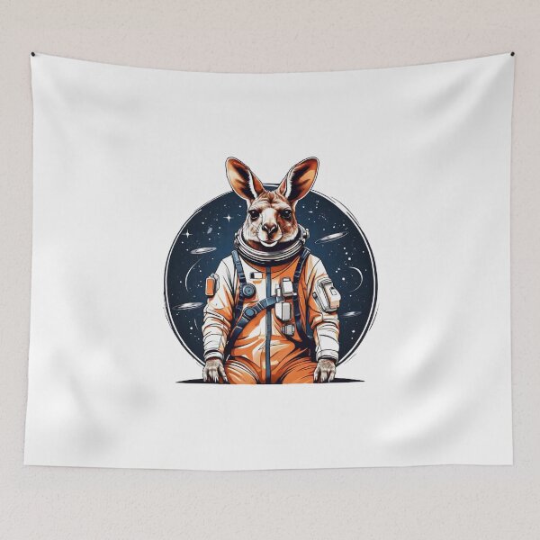Item preview, KANGAROO ASTRONAUT designed and sold by PGAart.