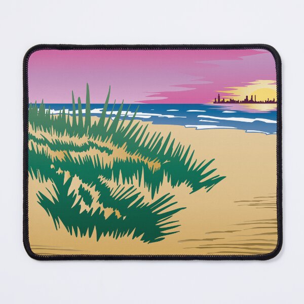 Item preview, Marram Sunset Indiana Dunes Poster designed and sold by indianadunes.