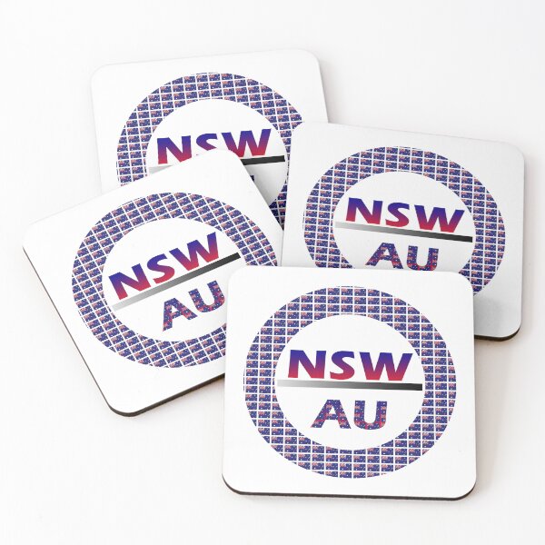 Item preview, New South Wales Australia Icon Textile Design designed and sold by art-tresure.
