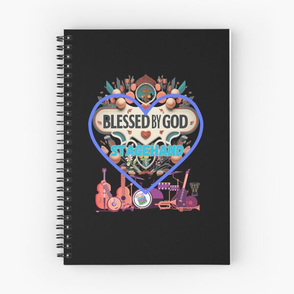 Item preview,  BLESSED BY GOD STAGEHAND designed and sold by carlos crane.