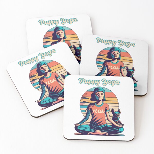 Item preview, Puppy Yoga, Yoga, Dog Yoga designed and sold by IgErSTYLE.