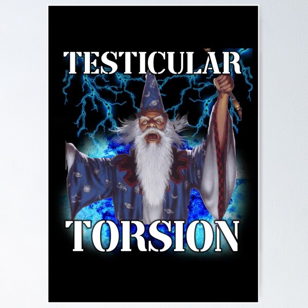 Item preview, testicular torsion designed and sold by InMyMentalEra.