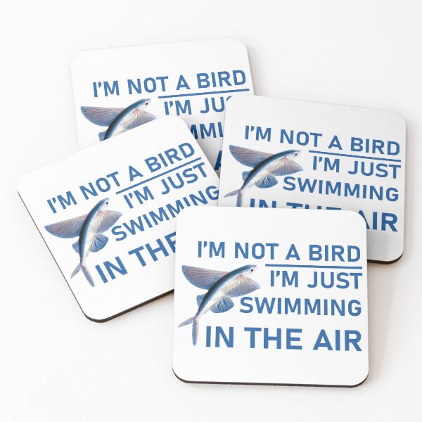 Item preview, I'm not a bird, i'm just swimming in the air designed and sold by Double-Luca.