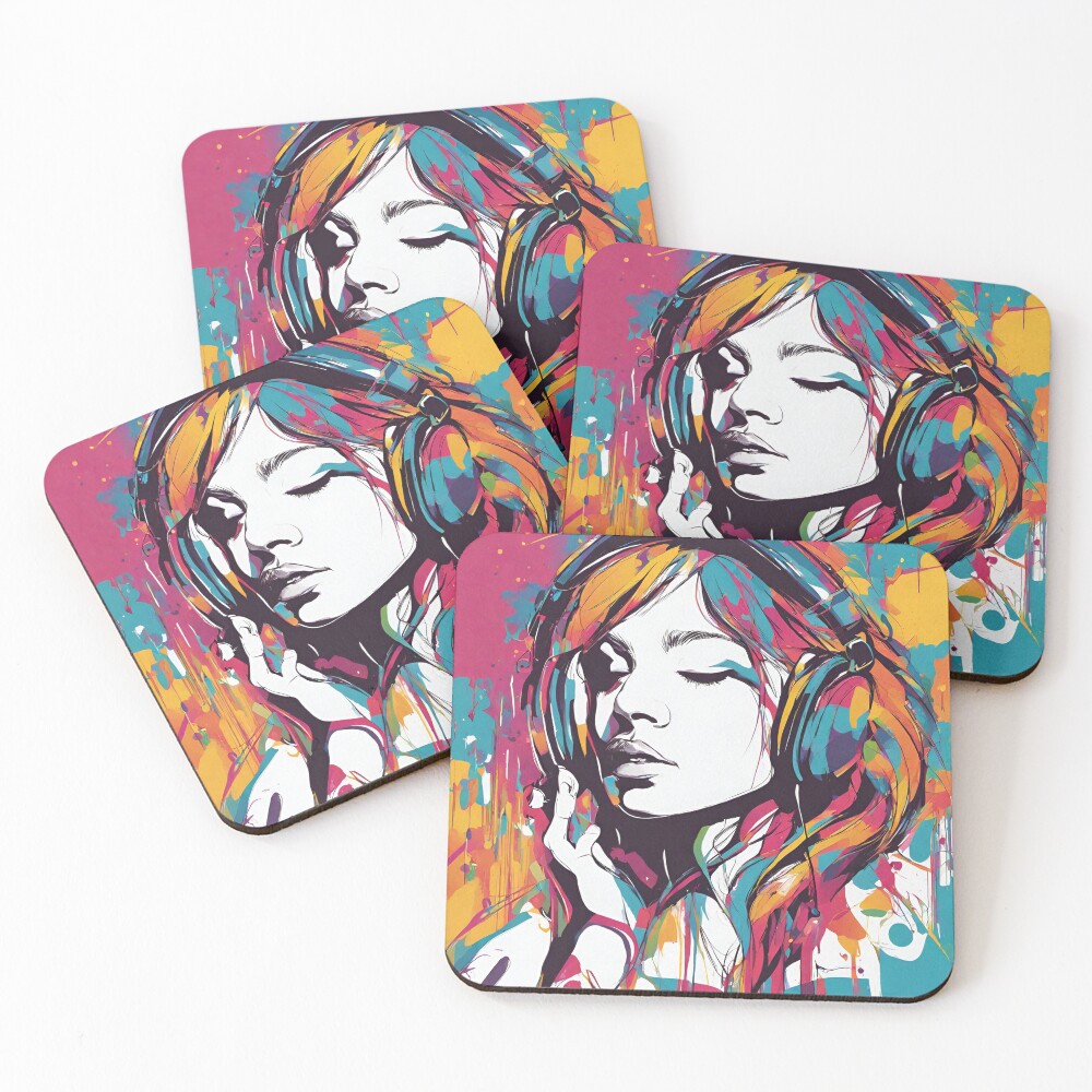 Item preview, Coasters (Set of 4) designed and sold by Cehe.