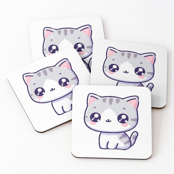 Item preview, Cute grey kitty  designed and sold by Wxjtecki.