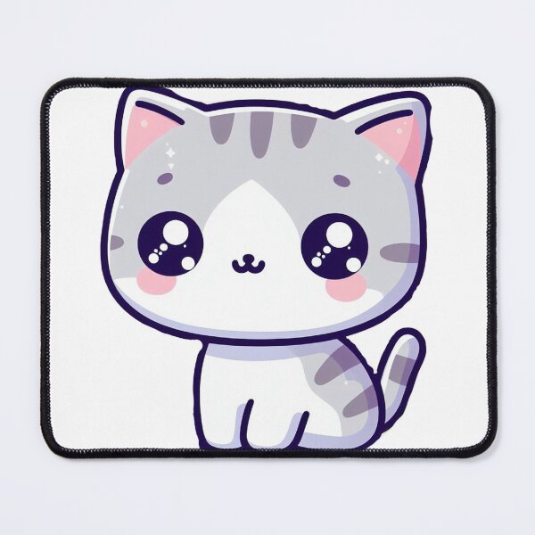 Item preview, Cute grey kitty designed and sold by Wxjtecki.